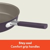 image:imagebella FitsAnywhere 9Piece Nonstick NonToxic Cookware Set OatmilkPlum