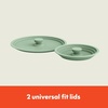 image:imagebella FitsAnywhere 9Piece Nonstick NonToxic Cookware Set OatmilkSeaglass
