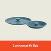 image:imagebella FitsAnywhere 9Piece Nonstick NonToxic Cookware Set OatmilkSurf