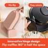 image:imagebella FitsAnywhere FlipnStore NonToxic Belgian Waffle Maker OatmilkBlossom