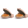 image:imagebella FitsAnywhere FlipnStore NonToxic Belgian Waffle Maker OatmilkBlossom