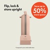 image:imagebella FitsAnywhere FlipnStore NonToxic Belgian Waffle Maker OatmilkBlossom