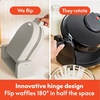 image:imagebella FitsAnywhere FlipnStore NonToxic Belgian Waffle Maker OatmilkOatmilk
