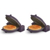 image:imagebella FitsAnywhere FlipnStore NonToxic Belgian Waffle Maker OatmilkPlum