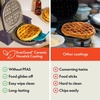 image:imagebella FitsAnywhere FlipnStore NonToxic Belgian Waffle Maker OatmilkPlum