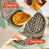 image:imagebella FitsAnywhere FlipnStore NonToxic Belgian Waffle Maker OatmilkSeaglass