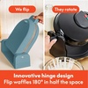 image:imagebella FitsAnywhere FlipnStore NonToxic Belgian Waffle Maker OatmilkSurf