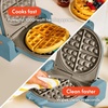 image:imagebella FitsAnywhere FlipnStore NonToxic Belgian Waffle Maker OatmilkSurf