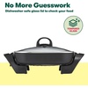 image:imagebella FitsAnywhere SAUTE Make amp Take Skillet NonToxic Ceramic OatmilkBlack