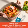 image:imagebella FitsAnywhere SAUTE Make amp Take Skillet NonToxic Ceramic OatmilkBlossom