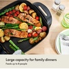 image:imagebella FitsAnywhere SAUTE Make amp Take Skillet NonToxic Ceramic OatmilkCopper