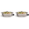 image:imagebella FitsAnywhere SAUTE Make amp Take Skillet NonToxic Ceramic OatmilkOatmilk