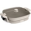 image:imagebella FitsAnywhere SAUTE Make amp Take Skillet NonToxic Ceramic OatmilkOatmilk