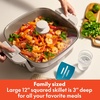 image:imagebella FitsAnywhere SAUTE Make amp Take Skillet NonToxic Ceramic OatmilkOatmilk