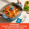 image:imagebella FitsAnywhere SAUTE Make amp Take Skillet NonToxic Ceramic OatmilkSurf