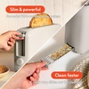 image:imagebella FitsAnywhere Slim Toaster 4 Slice Extra Long amp Wide Slot OatmilkOatmilk