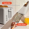 image:imagebella FitsAnywhere Slim Toaster 4 Slice Extra Long amp Wide Slot OatmilkOatmilk