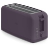 image:imagebella FitsAnywhere Slim Toaster 4 Slice Extra Long amp Wide Slot OatmilkPlum