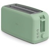 image:imagebella FitsAnywhere Slim Toaster 4 Slice Extra Long amp Wide Slot OatmilkSea Glass