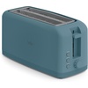 image:imagebella FitsAnywhere Slim Toaster 4 Slice Extra Long amp Wide Slot OatmilkSurf