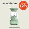 image:imagebella Fitsanywhere Flip amp Store Blender 48 oz 520W 10speed OatmilkSeaglass