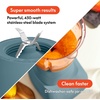 image:imagebella Fitsanywhere Flip amp Store Blender 48 oz 520W 10speed OatmilkSurf