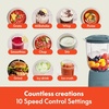 image:imagebella Fitsanywhere Flip amp Store Blender 48 oz 520W 10speed OatmilkSurf