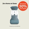 image:imagebella Fitsanywhere Flip amp Store Blender 48 oz 520W 10speed OatmilkSurf