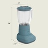 image:imagebella Fitsanywhere Flip amp Store Blender 48 oz 520W 10speed OatmilkSurf