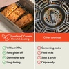 image:imagebella Fitsanywhere Slim 4qt Air Fryer NonToxic Coating OatmilkBlossom