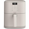 image:imagebella Fitsanywhere Slim 4qt Air Fryer NonToxic Coating OatmilkOatmilk