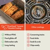 image:imagebella Fitsanywhere Slim 4qt Air Fryer NonToxic Coating OatmilkPlum