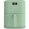 image:imagebella Fitsanywhere Slim 4qt Air Fryer NonToxic Coating OatmilkSeaglass