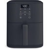 image:imagebella Fitsanywhere Slim 4qt Air Fryer NonToxic Coating OatmilkSlate