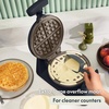 image:imagebella GOLDEN 7Inch Rotating Belgian Waffle Maker NonToxic coating SlateSlate