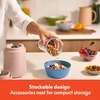 image:imagebella Rocket Blender 6Piece Set with Stacking Cups PlumBlossom