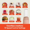 image:imagebella Rocket Blender 6Piece Set with Stacking Cups PlumBlossom