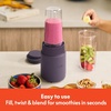 image:imagebella Rocket Blender 6Piece Set with Stacking Cups PlumPlum