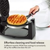 image:imagebella Rotating Belgian Waffle Maker with Nonstick Plates Stainless SteelPolished Stainless Steel