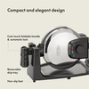image:imagebella Rotating Belgian Waffle Maker with Nonstick Plates Stainless SteelPolished Stainless Steel