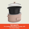 image:imagebella SAVOR 6qt Programmable NonToxic Slow Cooker BlossomBlossom