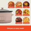 image:imagebella SAVOR 6qt Programmable NonToxic Slow Cooker BlossomBlossom