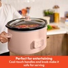 image:imagebella SAVOR 6qt Programmable NonToxic Slow Cooker BlossomBlossom