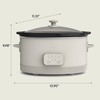 image:imagebella SAVOR 6qt Programmable NonToxic Slow Cooker BlossomOatmilk