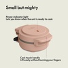 image:imagebella Stack amp Store Mini Waffle Maker 4Inch Ceramic NonToxic BlossomBlossom