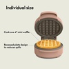 image:imagebella Stack amp Store Mini Waffle Maker 4Inch Ceramic NonToxic BlossomBlossom