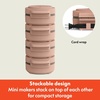 image:imagebella Stack amp Store Mini Waffle Maker 4Inch Ceramic NonToxic BlossomBlossom
