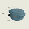 image:imagebella Stack amp Store Mini Waffle Maker 4Inch Ceramic NonToxic BlossomSurf