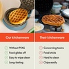 image:imagebella Stack amp Store Mini Waffle Maker 4Inch Ceramic NonToxic BlossomSurf