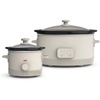 image:imageBELLA 15 Qt Slow Cooker  6 Qt Programmable Slow Cooker EverGood Ceramic Nonstick Coating Adjustable Temperature Dishwasher Safe Stoneware Pot amp Tempered Glass Lid Cool Touch Handles Oatmilk